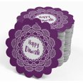 thumbnail image 4 of Inkdotpot Real Silver Foil Happy Diwali Tags Favor Hang Paper Tags 100 Pieces, 4 of 6