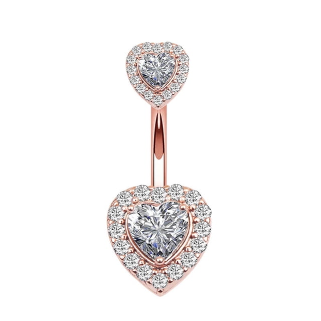 Xihbxyly Holiday Deals Belly Button Updated S Urgical Steel Belly Button Rings With Properly Deals