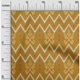 thumbnail image 1 of oneOone Viscose Chiffon Fabric Paisley & Chevron Ikat Print Sewing Fabric BTY 42 Inch Wide, 1 of 4