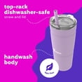 thumbnail image 2 of bubba Envy S Tumbler, Insulated Stainless Steel Water Bottle with Straw Lid, Lavender Frost, 2 of 8