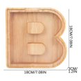 thumbnail image 3 of WRKEKC Clearance Personalized Wooden Name Money Box Wooden Deposit Box Twenty Six English Letters, 3 of 5