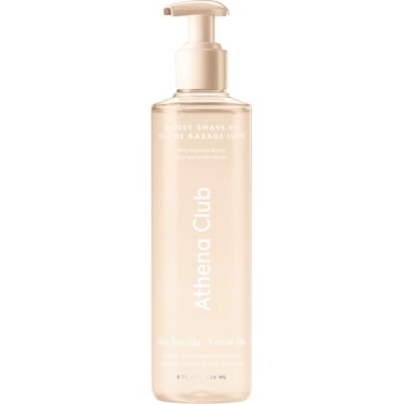 Athena Club Glossy Shave Oil, Golden Vanilla - 236 ml
