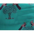 thumbnail image 4 of oneOone Georgette Viscose Fabric Bird & Tree Block Decor Fabric Printed BTY 42 Inch Wide, 4 of 4