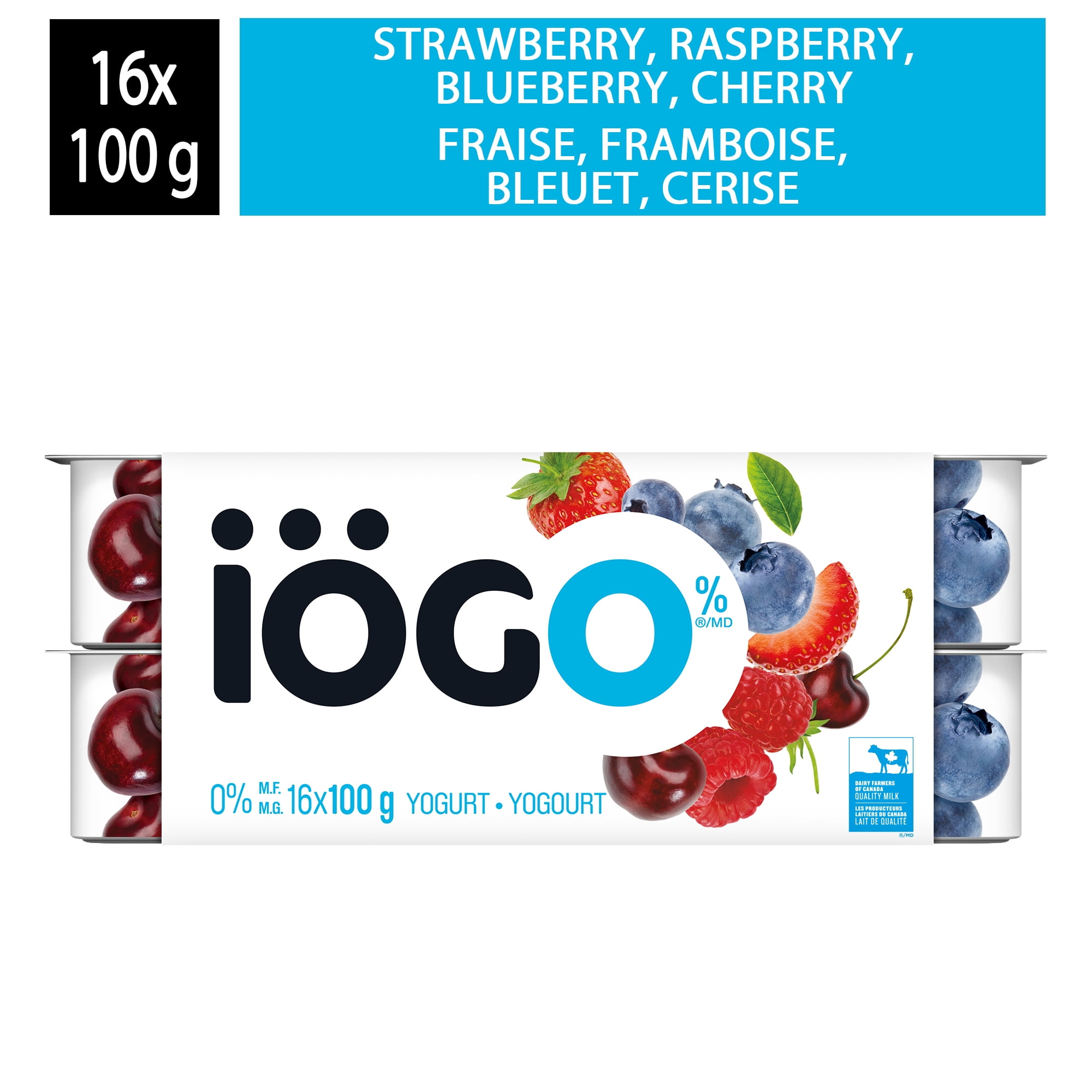 iÖGO Fat Free Yogurt Cups 0%
