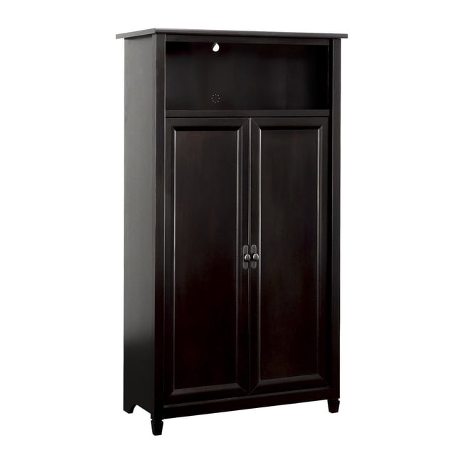 Sauder Edge Water Storage Cabinet, Estate Black, 434815