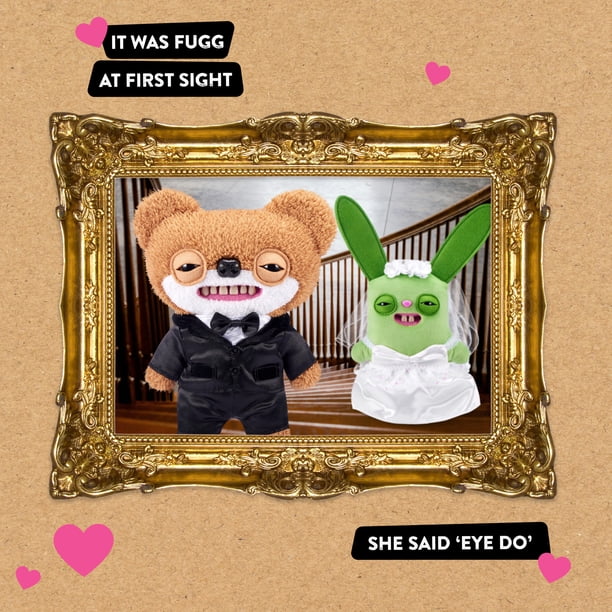 Fuggler Wedding Fuggs 9-Inch Plush 2-Pack by ZURU – Funny Ugly