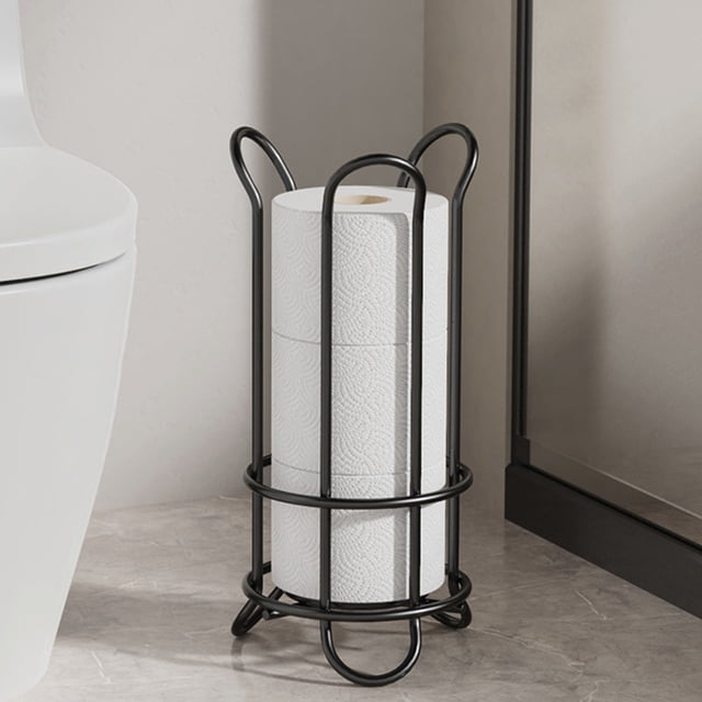 Chmadoxn Bathroom Storage & Organization,Closet Organizers and Storage, Paper Towel Holders Toilet Paper Holders Paper Towel Rack Tissue Organizerfor Bathroom Kitchen Desktop Storage Metal Rack