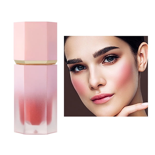 WIFKLSIIPG Moisturizing Liquid Powder Blusher Multifunctional Makeup Pen Hold Makeup to Brighten High Gloss Facial Powder Blusher Liquid 7ml