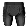 thumbnail image 2 of Quzzie Goalkeeper Protection Shorts Rugby Compression Shorts Impact Protection Padded Undershorts Ergonomic Athletic Undershorts With Eva Padding Elastic Waist Breathable Polyester suitable L, 2 of 8