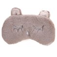thumbnail image 1 of Coofit Sleep Mask Soft Cute Cartoon Plush Sleep Eyeshade Eye Sleep Cover Eye Mask, 1 of 10