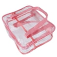 thumbnail image 3 of Transparent Makeup Bag Large Transparent, Clear Makeup Bag Bags Perfect Large Capacity Transparent Cosmetic Bag Zipper Closure Perfect Travel Bag For Your Accessories For Hygiene, 3 of 8