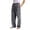 Black, variant on Pitauce Men's Pajama Pants, Plaid Sleep & Lounge Pants, Elastic Waist PJ Bottoms with Pockets