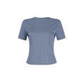 thumbnail image 2 of Gupgi Women's Ribbed Slim Fit T-Shirts Short Sleeve Crew Neck Tees Going Out Tight Shirt Summer Basic Tops, 2 of 6