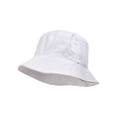 thumbnail image 1 of TopHeadwear Blank Cotton Bucket Hat - White - Small/Medium, 1 of 2