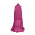 thumbnail image 2 of Round Lace Mosquito Net | Elegant White Dome Bed Canopy | 9m Circumference | 2.6m Height | Fine Polyester Mesh | Indoor/Outdoor Use | Single/Large Bed Protection, 2 of 4