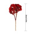 thumbnail image 3 of Artificial Rice Seed Fruit Flower Rustic Fake Flower Wedding floral decor artificial Party Floral Decor Home Ornament, Red, 3 of 6