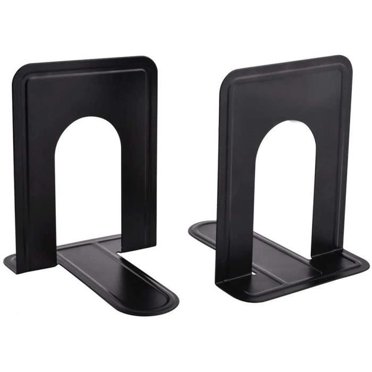 Bookends, Black Metal Bookends, Storage Bookends Bookends, Black Metal Bookends, Bedroom Bookends Office