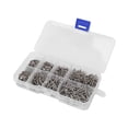 thumbnail image 3 of Ensemble Assorti de 4000 Pcs de Vis Auto-Taraudantes en Acier Inoxydable, Écrou de Verrouillage, Filetage en Bois, Clous, Ensembles de Vis M2, 3 of 10