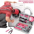 thumbnail image 3 of SUTENGDA 18/19/20Pcs Household Tool Set Portable Household Basic Hand Tool Set Multi-functional Home Tool Kit with Pliers Hammers Wrench and Screwdrivers for DIY Building Home Maintenance, 3 of 10