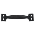 thumbnail image 1 of Antique Bow Style Door Pull Handle Heavy Barn Door Handle 3 In Fence Gate Handle Coating Easy To Install Metal Sliding Door Pulls For Garage Pantry (4 Styles) 7.2X1.9X1.8Cm Utility, 1 of 3