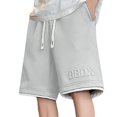 thumbnail image 2 of Diufon Men's Athletic Shorts Drawstring Waisted Outdoor Sport Shorts Spring Summer Hiking Shorts with Pockets, 2 of 5