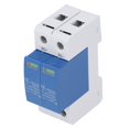 thumbnail image 4 of Dispositif de Protection contre les Surtensions, Faible Pression Résidu Ignifuge Ignifuge PC Protection contre les Surtensions DC1000V pour Intérieur Extérieur 2P,3P, 4 of 8