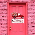 thumbnail image 4 of RKSTN Décoration Panneau de Maison Rouge Camionnette Numéro de Maison Pendentif Déco Maison, 4 of 8