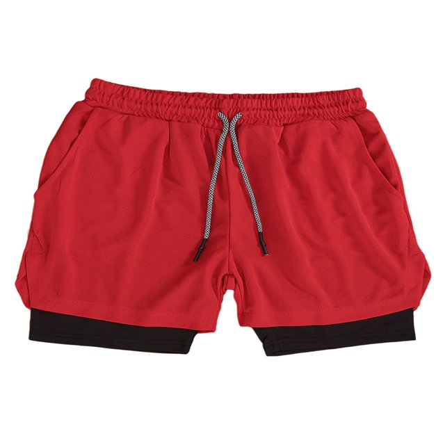 Mens Running Shorts Quick Dry Beachwear Workout Pants with Pockets