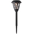 thumbnail image 4 of Mainstays Solar Powered Black Lattice Pathway and Landscape Set, 8 Lumens (6-pack), 4 of 9
