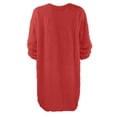 thumbnail image 3 of 2025 Robe Chandail pour Femmes Femmes Robe Chandail d'Hiver Robes en Tricot pour Femmes Automne Col Roulé Chaud Manches Longues Robe Chandail en Tricot Torsadé Poche, 3 of 5