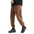 thumbnail image 2 of Men's Casual Polyester Drawstring Elastic Waist Zipper Pocket Pants for Outdoor Leisure, 2 of 9