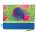 thumbnail image 1 of PEN+GEAR 2 ZIPPER COMPARTMENTS PENCIL CASE, BLUE, 1 of 6