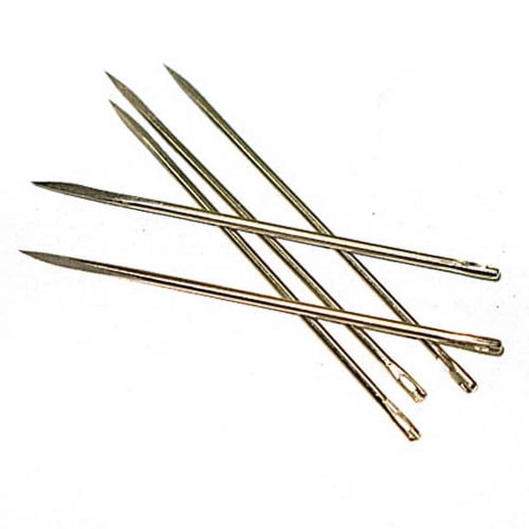 Aiguille de Harnais – Lot de 5 / Artisanat du Cuir et Couture Robuste