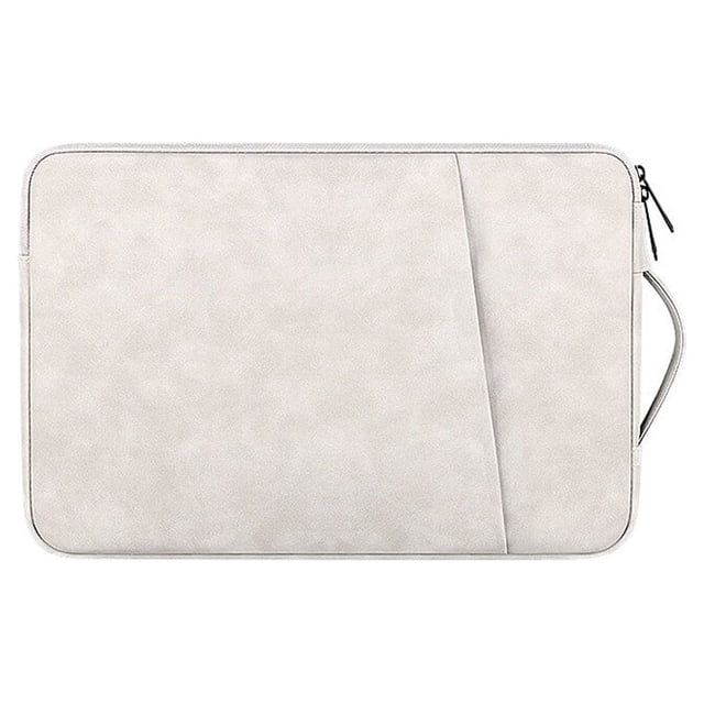 facefd Laptop Bag Large Protection Notebook Computer Sleeve Handbags Briefcase Bags Women Men Office Business Working Grey 14.1-15.4 Inch