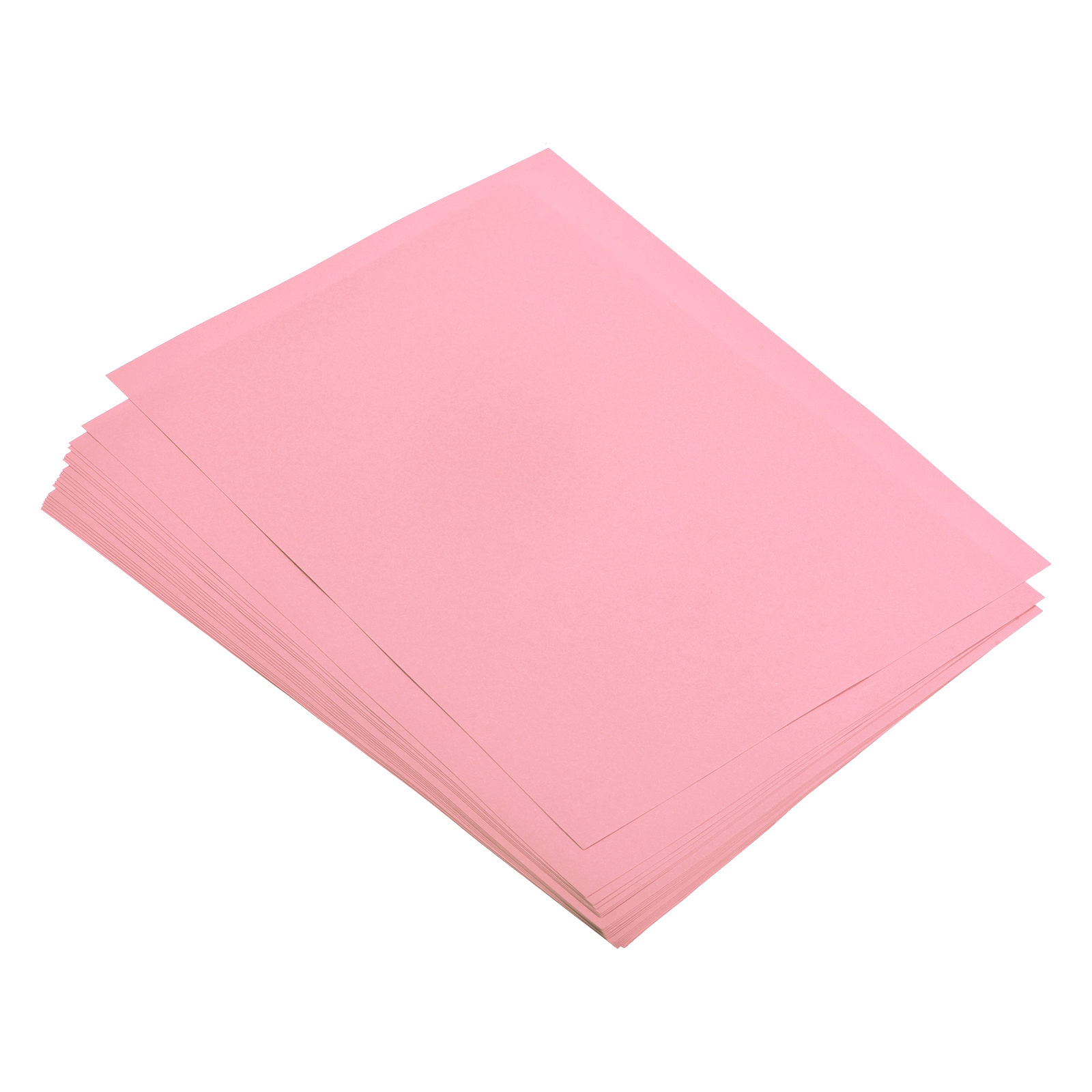 Uxcell 50 Sheets Colored Copy Paper for Office Printing Invitation Forms Art Projects Light Pink 8.27 x 5.83 inch