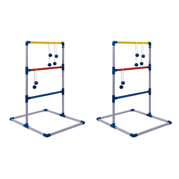 2X Ladder Ball Game Set Golf Toss Game Backyard Toys Outdoor Games for Adults and Kids