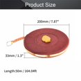 thumbnail image 4 of Utoolmart 50m / 164ft Cloth Tape Measure Soft and Retractable Tape,Body Tailor Sewing,Medical,Craft Cloth, Measuring Tool 1 Pcs, 4 of 4