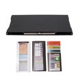 thumbnail image 2 of Nursing Clipboard, Rain Proof Trifold Design PVC and Aluminium Alloy Multifunctional Foldable Nurse Clipboard Lightweight  for Logistics, 2 of 7