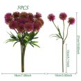thumbnail image 3 of 5Pcs Artificial Dandelions Synthetic Greenerys Wedding Ceremony Floor Arrangement Silk Flowers, 3 of 6