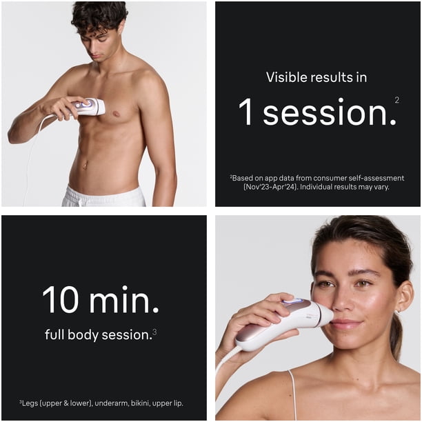 Braun Skin i-Expert Smart IPL PL7243 at Home Laser Hair Removal