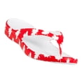 thumbnail image 1 of Men's Dawgs Flip Flops Canada (Red/White) Size 12, 1 of 1