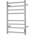 thumbnail image 3 of Electric Towel Warmer - Wall Mounted Bathroom Heated Towel Rack  Plug-in Design & Brushed Stainless  Finish, 3 of 5