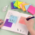 thumbnail image 3 of Pop Up Sticky Notes, 3x3 Self-Stick Notes, Hot Pink Color 10 Pads, 100 Sheets/Pad, Mini Rectangular Sticky Notes, Self Stick Pads, Sticky Note Tabs, Notepad, HighSchools Schools Supplies, 3 of 5