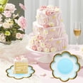 thumbnail image 4 of Fwttom Home Decor Petaly Shaped Cake Plates Picnic Plates Outdoor Disposable Paper Plates Thickened Tableware Paper Plates Fruit Plates, 4 of 6