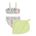 thumbnail image 4 of Justice Girls' Three Piece Bikini Swim Set, 4 of 4