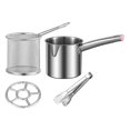thumbnail image 4 of veasfak Casserole de Friteuse Profonde Polyvalente Plateau Vapeur Portable Fournitures de Cuisine Poêle de Friteuse g, 4 of 9