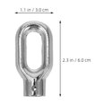 thumbnail image 2 of OFFIGAM 2Pcs Plated Silver Awning Clips for Shade High Strength Weatherproof Accessories for Awning Installation, 2 of 8