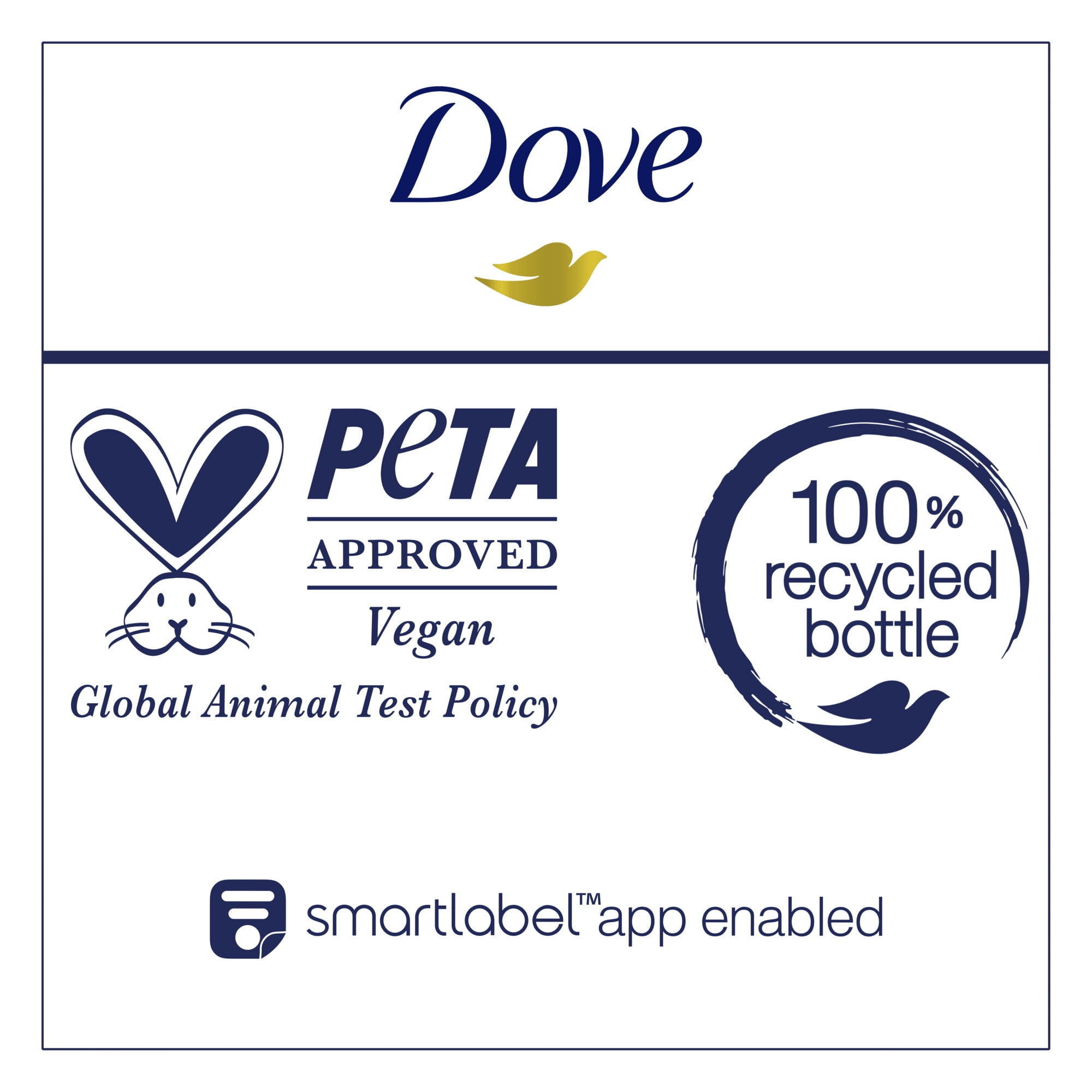 Nettoyant Corporel pour Nourrissement Profond, Dove Édition Limitée Fêtes Gourmandes Biscuit Sucré Saupoudré, 591mL