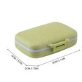 thumbnail image 3 of Pill Case Plastic Portable 6 Grids Pill Organizer Pill Box for Outdoor Travel, 3 of 4