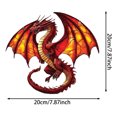 thumbnail image 2 of Acrylic Window Hanging 2D Flat Dragon Themed for Home Decoration, 2 of 5